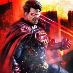 DC COMICS Statue Superman Dark Nights Metal Deluxe Bonus Version Prime 1 Studio