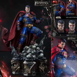  DC COMICS Statue Superman Dark Nights Metal Deluxe Bonus Version Prime 1 Studio