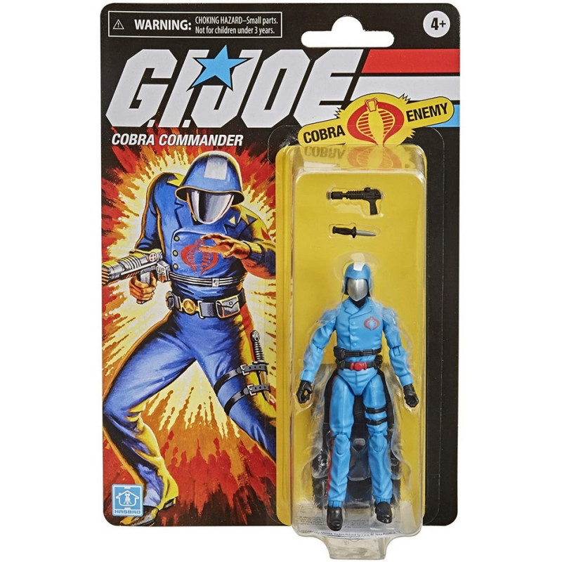GI Joe Figurine Cobra Commander Retro Collection 2021 Hasbro GI Joe Figurine Cobra Commander Retro Collection 2021 Hasbro