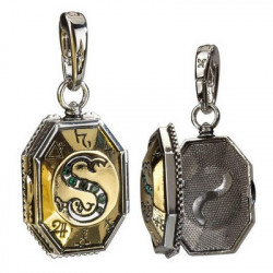 HARRY POTTER Charm Lumos Médaillon Salazar Serpentard Noble Collection