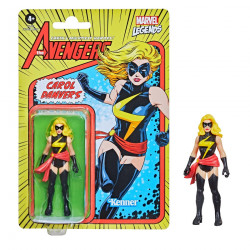 MARVEL LEGENDS Figurine Captain Marvel Kenner Retro Series Hasbro