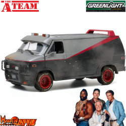  A-TEAM GMC Vandura 1983 124ème Weathered Version Greenlight