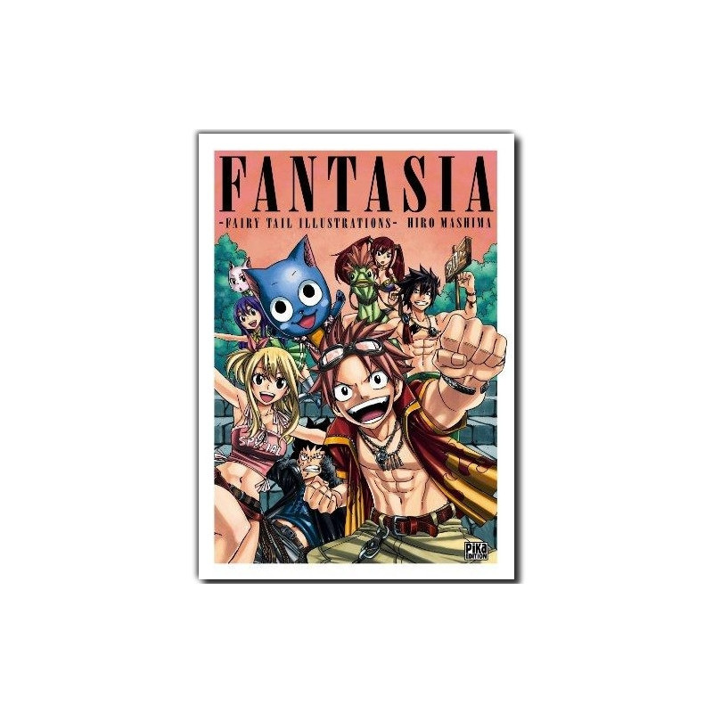 FAIRY TAIL art book Fantasia Illusttrations Hiro Mashima Pika