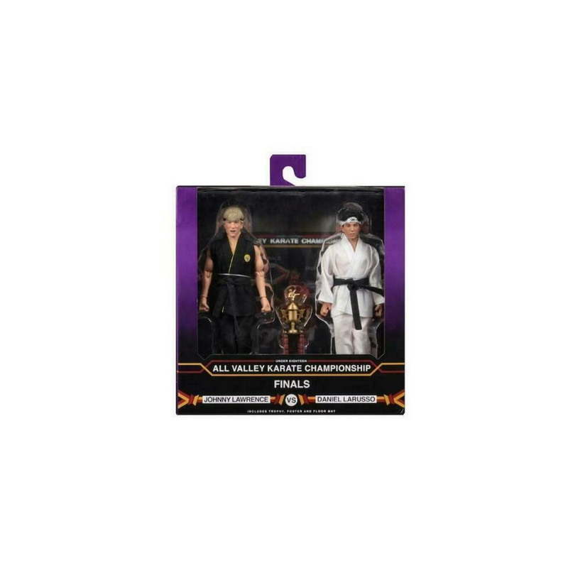 THE KARATE KID Pack 2 Figurines Retro Tournament Neca THE KARATE KID Pack 2 Figurines Retro Tournament Neca