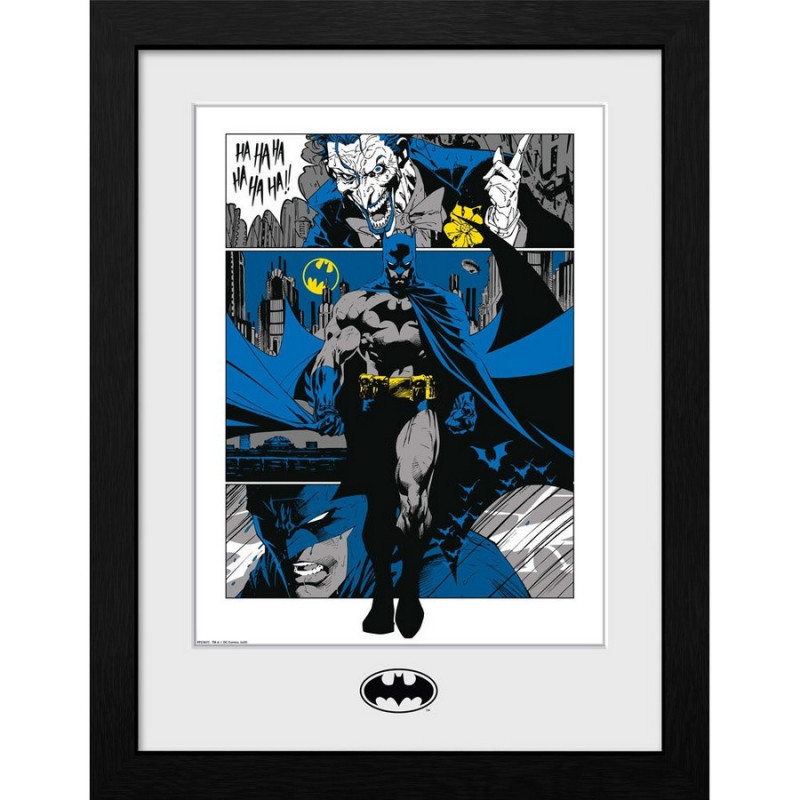 BATMAN Poster encadré Batman Hush Print Panels GB Eye