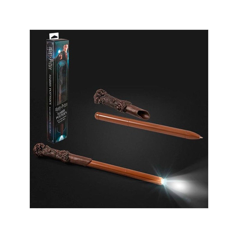 HARRY POTTER Stylo lumineux baguette Harry Potter Noble Collection