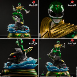  POWER RANGERS Statue Green Ranger Kami Arts
