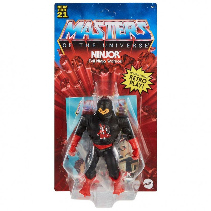 MAITRES DE L'UNIVERS Origins Figurine Ninjor Mattel MAITRES DE L'UNIVERS Origins Figurine Ninjor Mattel