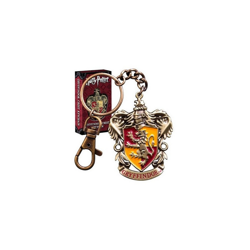 HARRY POTTER Porte-clés Métal Gryffondor Noble Collection