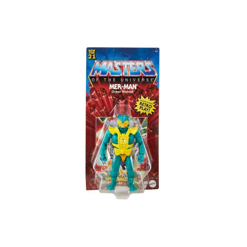 MAITRES DE L'UNIVERS Origins Figurine Mer-Man Mattel MAITRES DE L'UNIVERS Origins Figurine Mer-Man Mattel