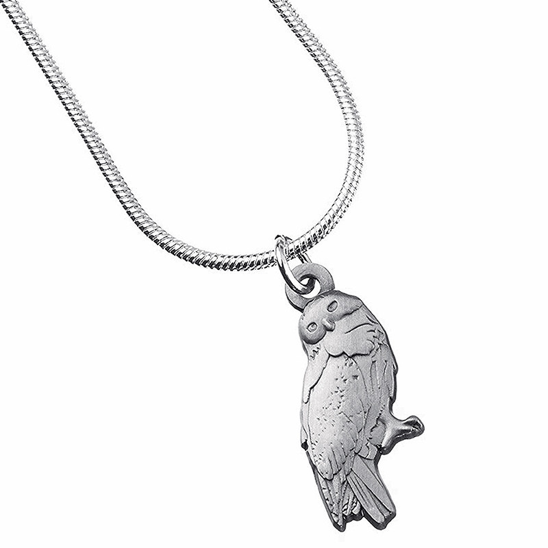 HARRY POTTER Pendentif & Collier Plaqué Argent Hedwige The Carat Shop HARRY POTTER Pendentif & Collier Plaqué Argent Hedwige The Carat Shop