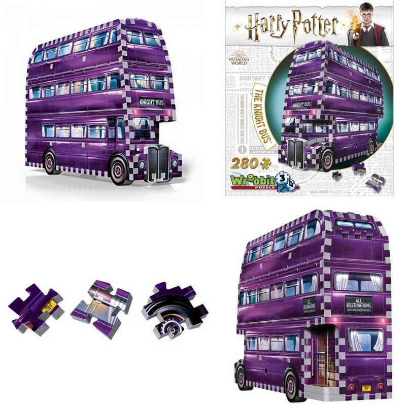 HARRY POTTER Puzzle 3D Magicobus Wrebbit