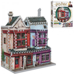 HARRY POTTER Puzzle 3D Magasin d’accessoires de Quidditch et Slug & Jiggers Wrebbit