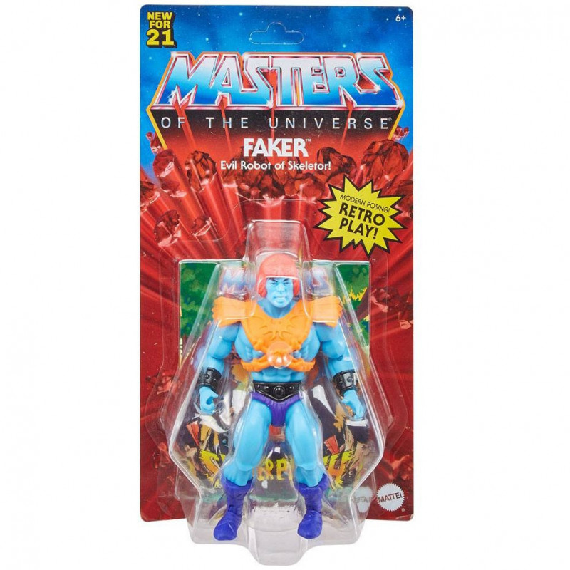 MAITRES DE L’UNIVERS Origins 2021 Figurine Faker Mattel MAITRES DE L’UNIVERS Origins 2021 Figurine Faker Mattel