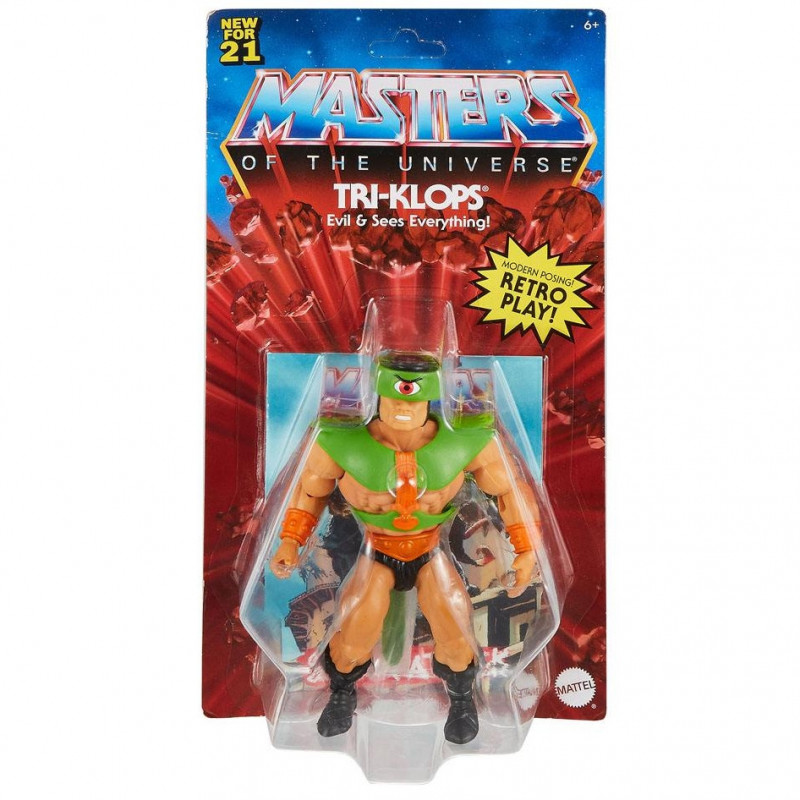 MAITRES DE L'UNIVERS Origins Figurine Tri-klops Mattel MAITRES DE L'UNIVERS Origins Figurine Tri-klops Mattel