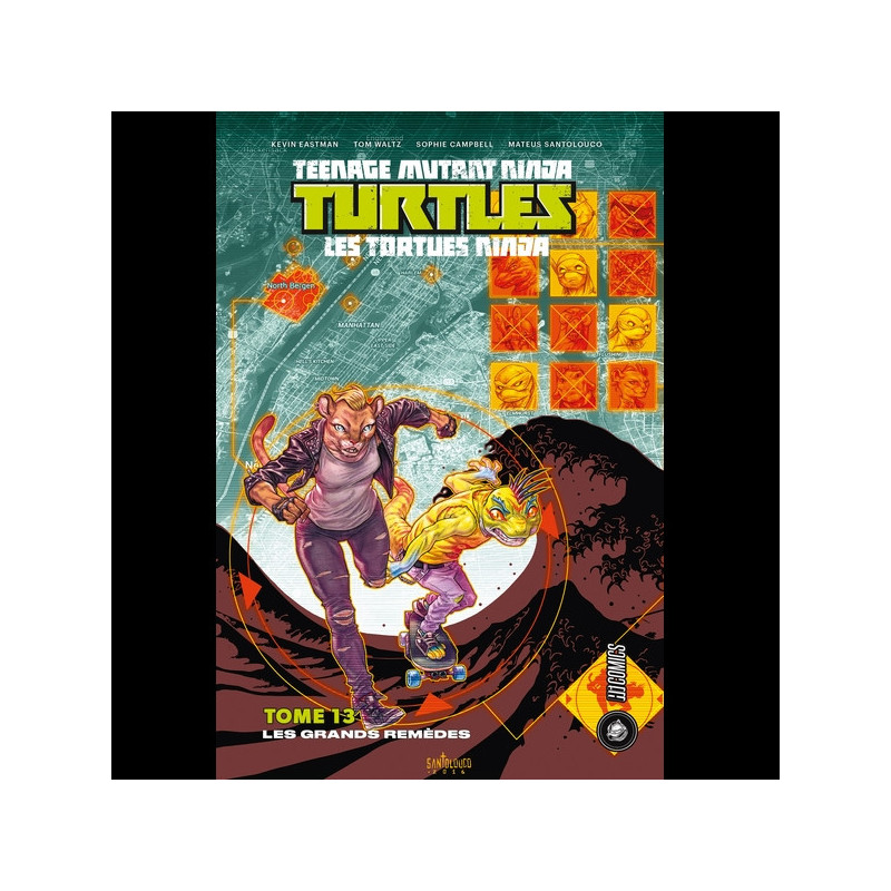 TEENAGE MUTANT NINJA TURTLES Les Tortues Ninja Tome 13 : Les grands remèdes