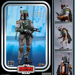  STAR WARS Episode V Figurine Boba Fett Movie Masterpiece Hot Toys