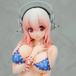 SUPER SONICO Statuette Sonico Paisura Bikini Version Nitro Super Sonic Kaitendoh