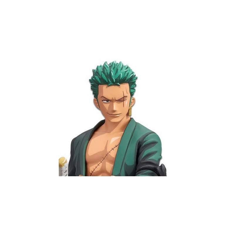 ONE PIECE Figurine Roronoa Zoro Grandista Manga Dimensions Banpresto