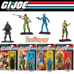  GI JOE Figurines Retro Collection Series 2021 Wave 1 Hasbro