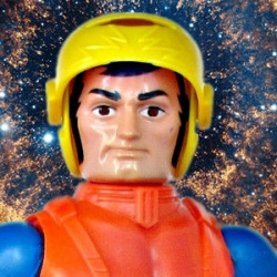 BIG JIM figurine Captain Laser Mattel