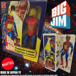  BIG JIM figurine Captain Laser Mattel