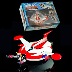 Grendizer / Goldorak Réplique Soucoupe avec Figurine 20th Anniversaire