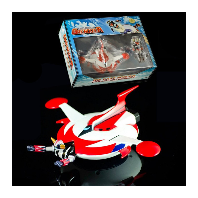 GOLDORAK figurine Goldorak + soucoupe éjectable HL PRO 20th anniversary GOLDORAK figurine Goldorak + soucoupe éjectable HL PRO 20th anniversary