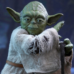 STAR WARS figurine Yoda Dagobah version Hot Toys MMS369
