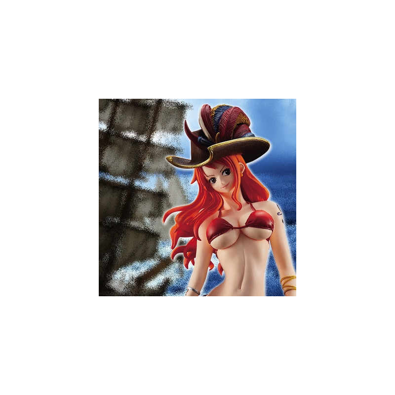 ONE PIECE figurine Nami Flag Diamond Ship Banpresto ONE PIECE figurine Nami Flag Diamond Ship Banpresto