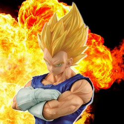 DRAGON BALL Z figurine Vegeta Resolution of Soldiers Grandista Banpresto