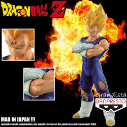  DRAGON BALL Z figurine Vegeta Resolution of Soldiers Grandista Banpresto