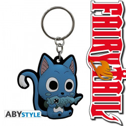 FAIRY TAIL Porte-clés Happy & Fish Abystyle