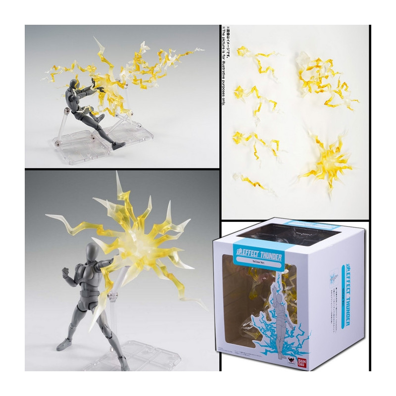 Tamashii Effect Thunder Yellow Bandai Tamashii Effect Thunder Yellow Bandai