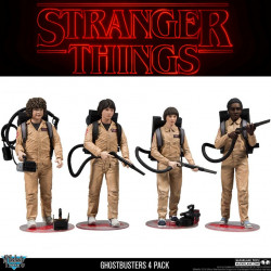 STRANGER THINGS Coffret 4 figurines Ghostbusters Childrens McFarlane