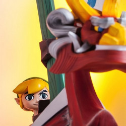ZELDA WINDWAKER HD statue Link on The King of Red Lions F4F