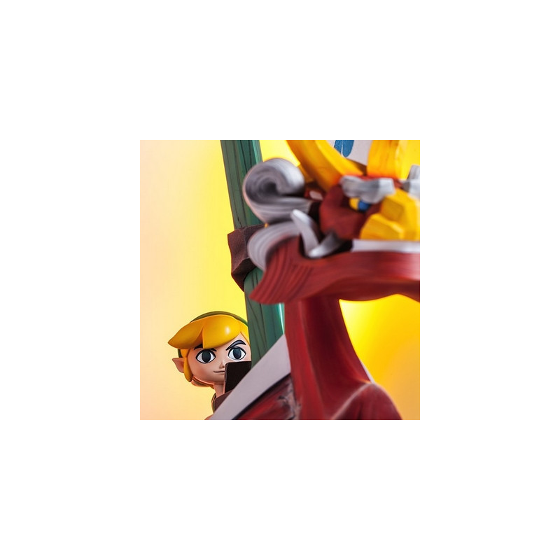 ZELDA WINDWAKER HD statue Link on The King of Red Lions F4F