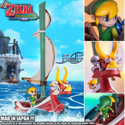  ZELDA WINDWAKER HD statue Link on The King of Red Lions F4F