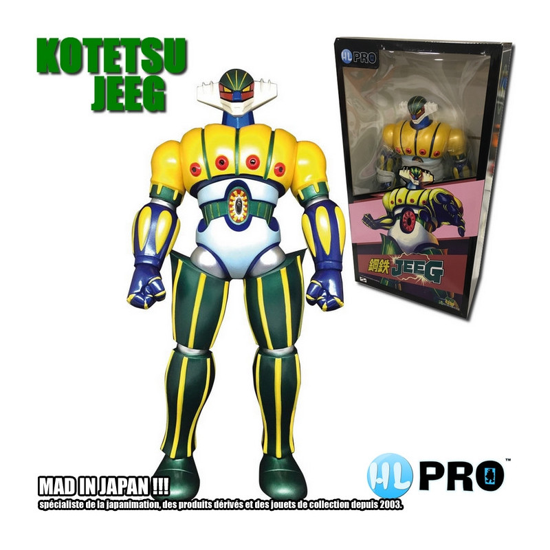 Figurine Jeeg Mini Metal Fabbrica Retro Orange HL PRO Kotetsu Jeeg