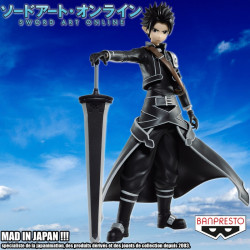  SWORD ART ONLINE figurine Kirito Fairy Dance version Banpresto A