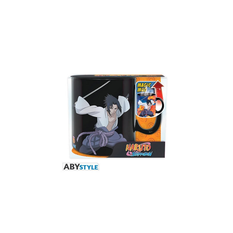 NARUTO SHIPPUDEN Mug Heat Change Naruto & Sasuke duel Abystyle NARUTO SHIPPUDEN Mug Heat Change Naruto & Sasuke duel Abystyle