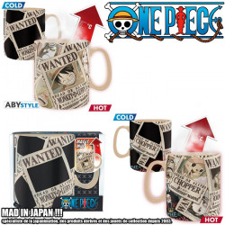  ONE PIECE Mug Heat Change Wanted Abystyle