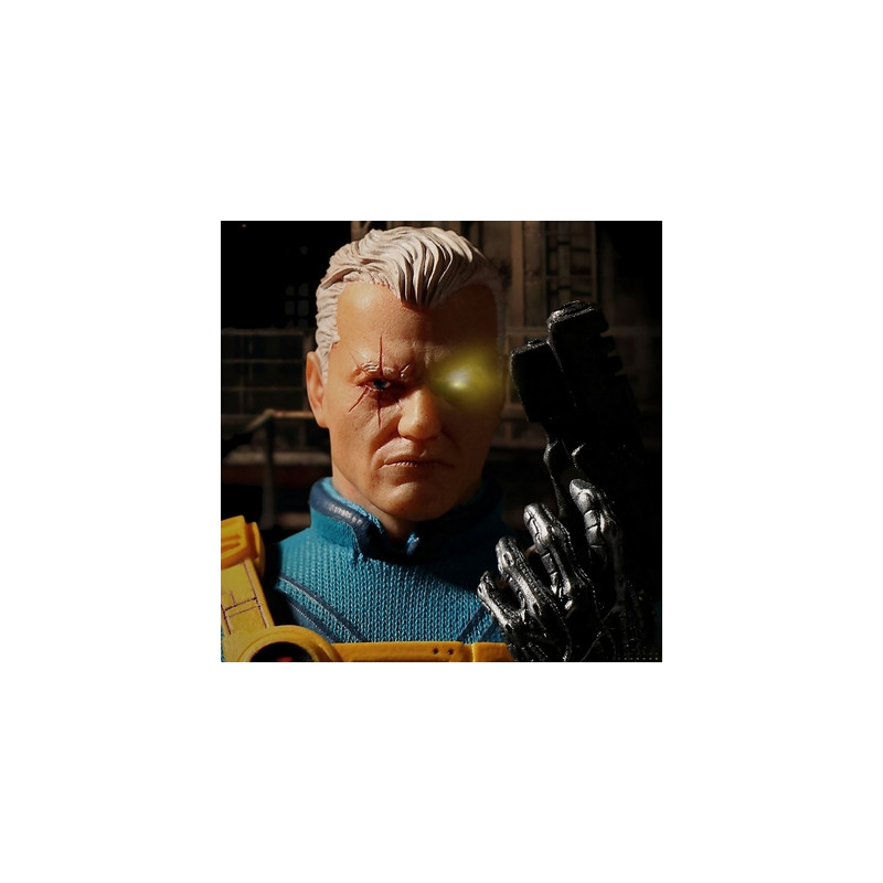 X-MEN Figurine Cable Features One:12 Collective Mezco Toyz X-MEN Figurine Cable Features One:12 Collective Mezco Toyz