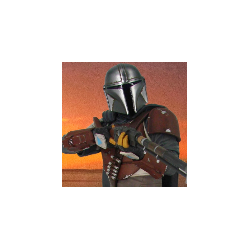 STAR WARS The Mandalorian Statue Mandalorian Premier Collection Diamond Select STAR WARS The Mandalorian Statue Mandalorian Premier Collection Diamond Select