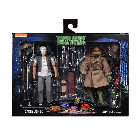 Figurines Casey Jones & Raphael Disguise 1990 Movie Version Neca ...