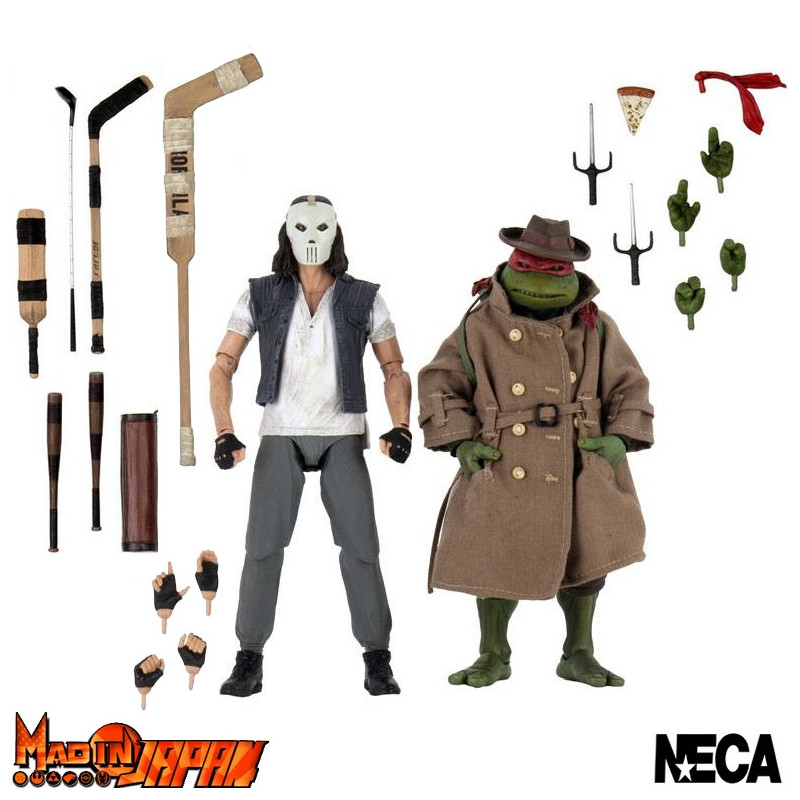 Figurines Casey Jones & Raphael Disguise 1990 Movie Version Neca ...