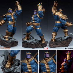  AVENGERS ASSEMBLE Statue Thanos Modern Version Sideshow