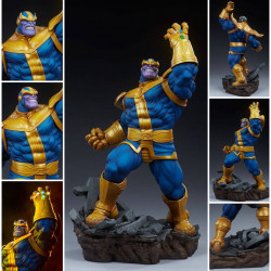  AVENGERS ASSEMBLE Statue Thanos Classic Version Sideshow