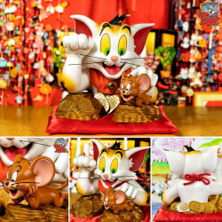  TOM & JERRY Buste Tom and Jerry Maneki-Neko SOAP Studio