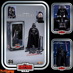  Figurine Dark Vador The Empire Strikes Back 40th Anniversary Hot Toys